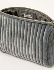 Large Quilted Makeup Bag, , large