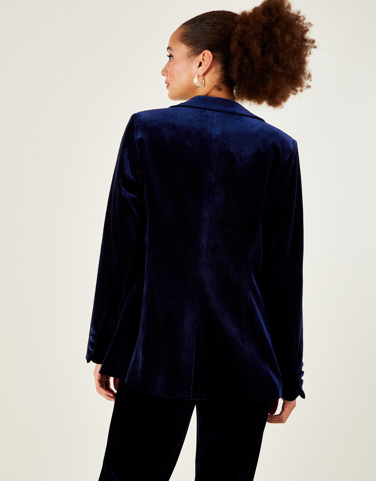 Monsoon red velvet jacket sale