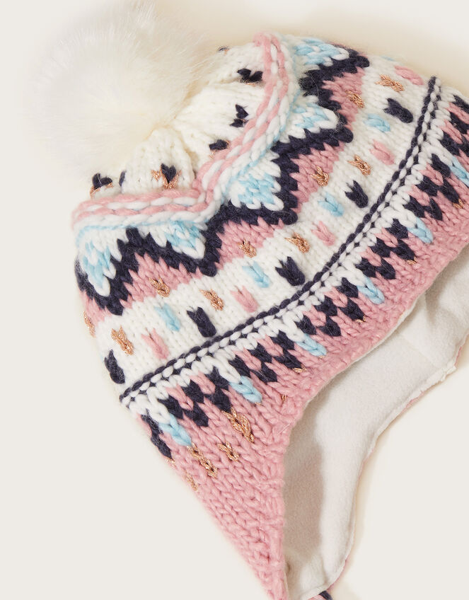 Confetti Fair Isle Nepal Hat, Multi (MULTI), large