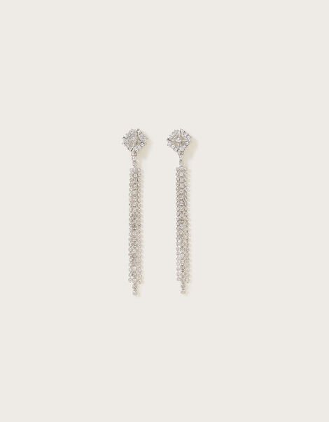 Crystal Glitz Drop Earrings, , large
