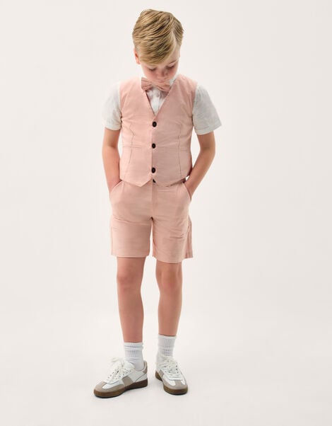 Leo 4-Piece Short Suit, Pink (PINK), large