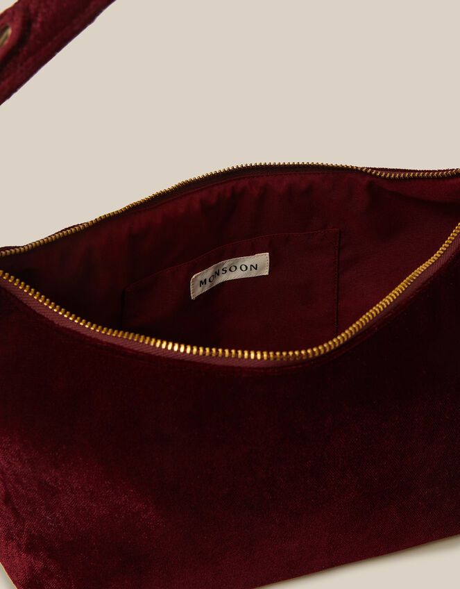 Vanya Velvet Crossbody Bag, , large
