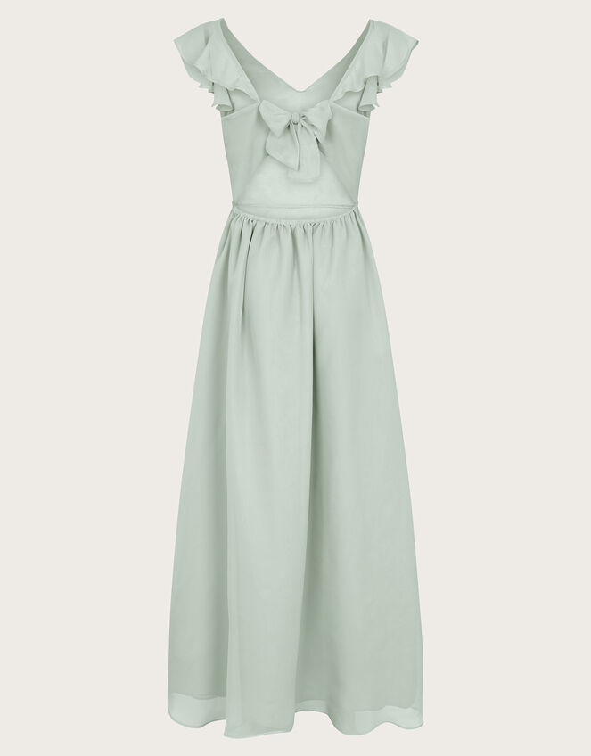 Indi Tie-Back Prom Dress, Green (SAGE), large