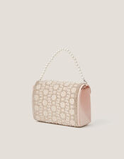 Embellished Pearl Bag & Hair Clip Set, , large
