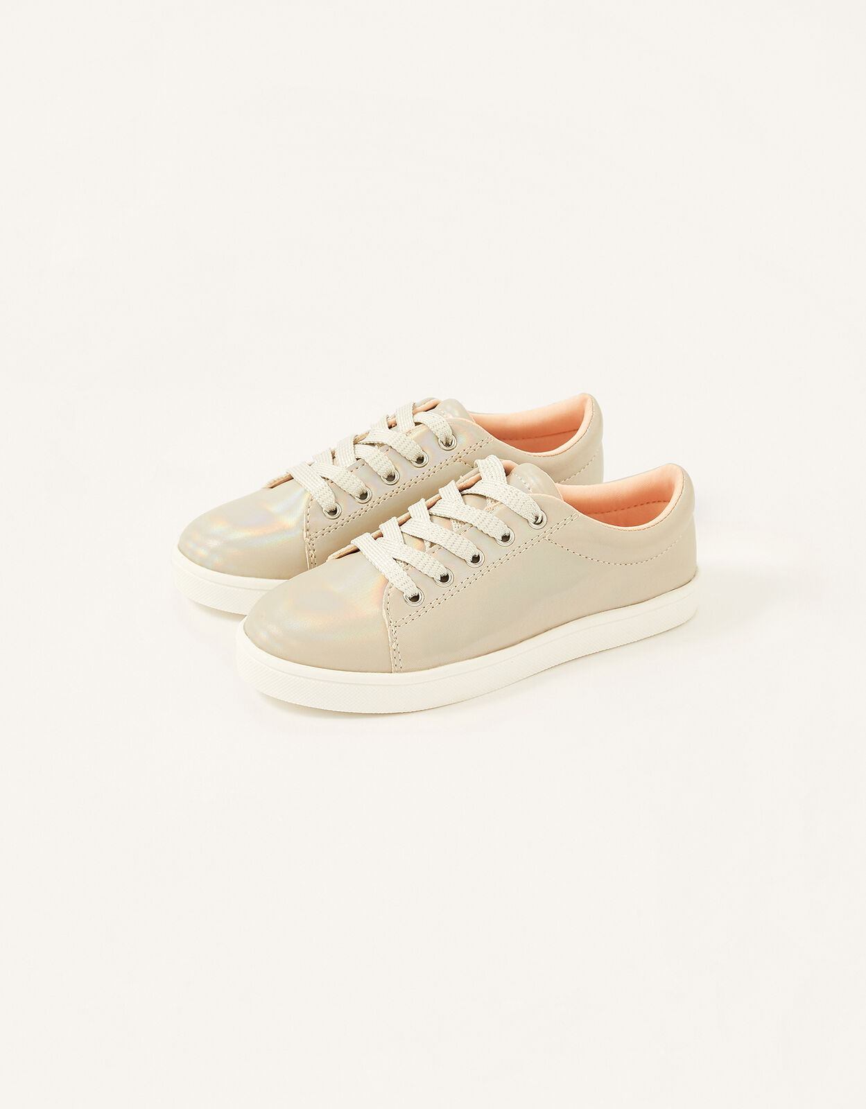 Holographic Trainers Silver