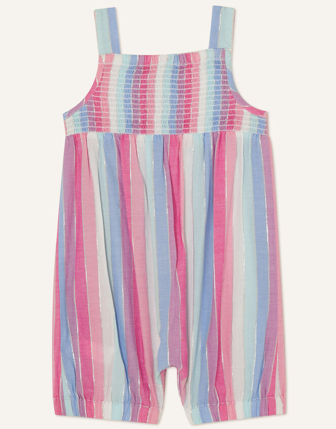 Baby Stripe Romper, Multi (MULTI), large