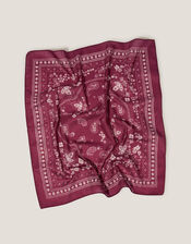 Mandy Tie Bandana, Red (BURGUNDY), large