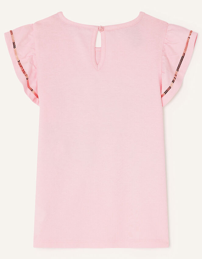 Be Happy Short Sleeve T-Shirt, Pink (PINK), large