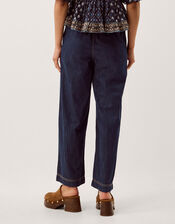 Harper Regular Wide Leg Jeans, Blue (INDIGO), large