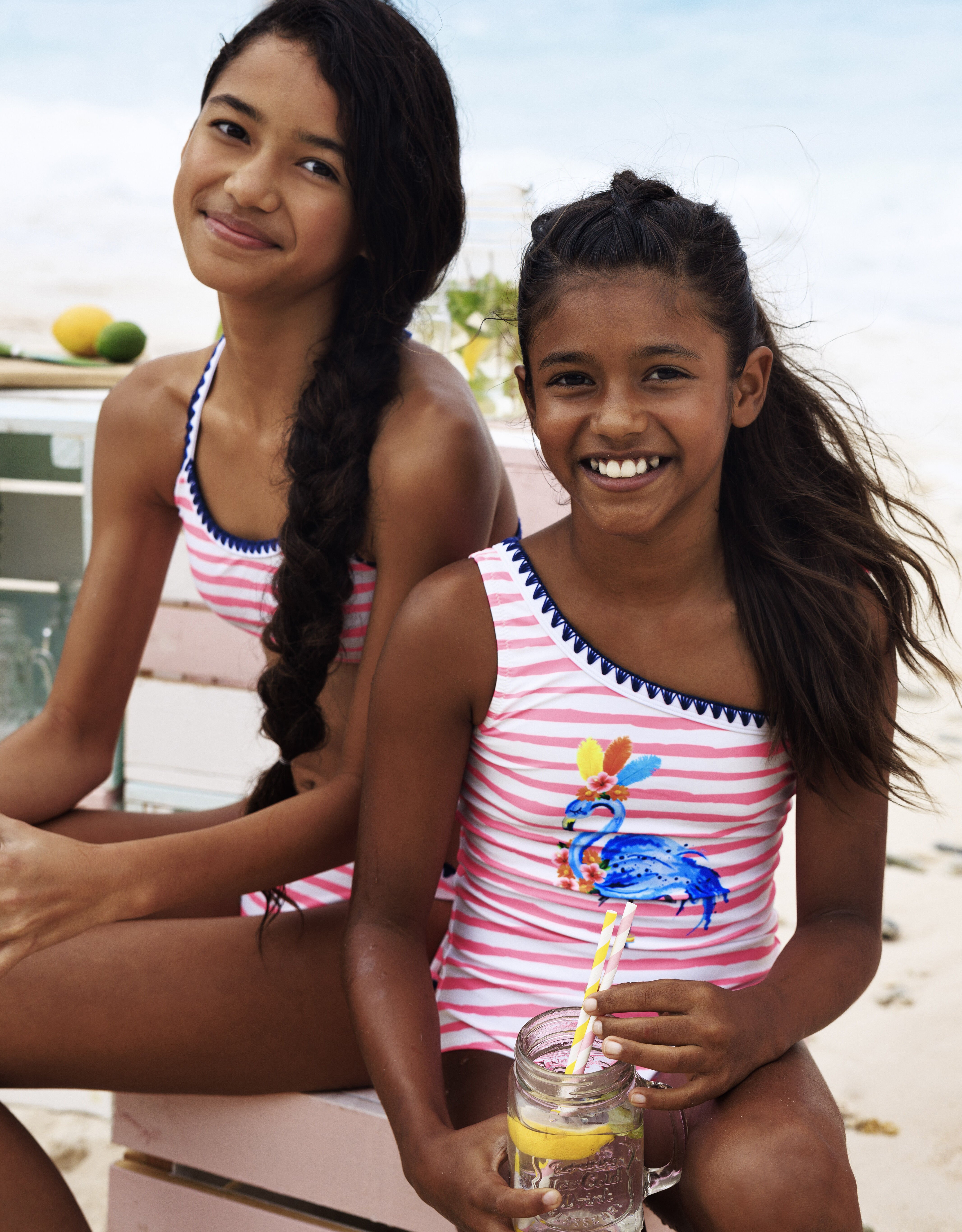 Flamingo swimsuit sales for girls