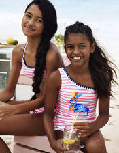 Sunuva Carnival Flamingo Swimsuit, Pink (PINK), large