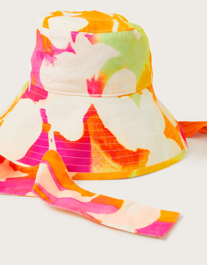 Large Printed Floppy Hat, , large