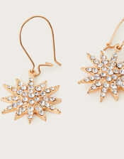 Snowflake Drop Earrings, , large