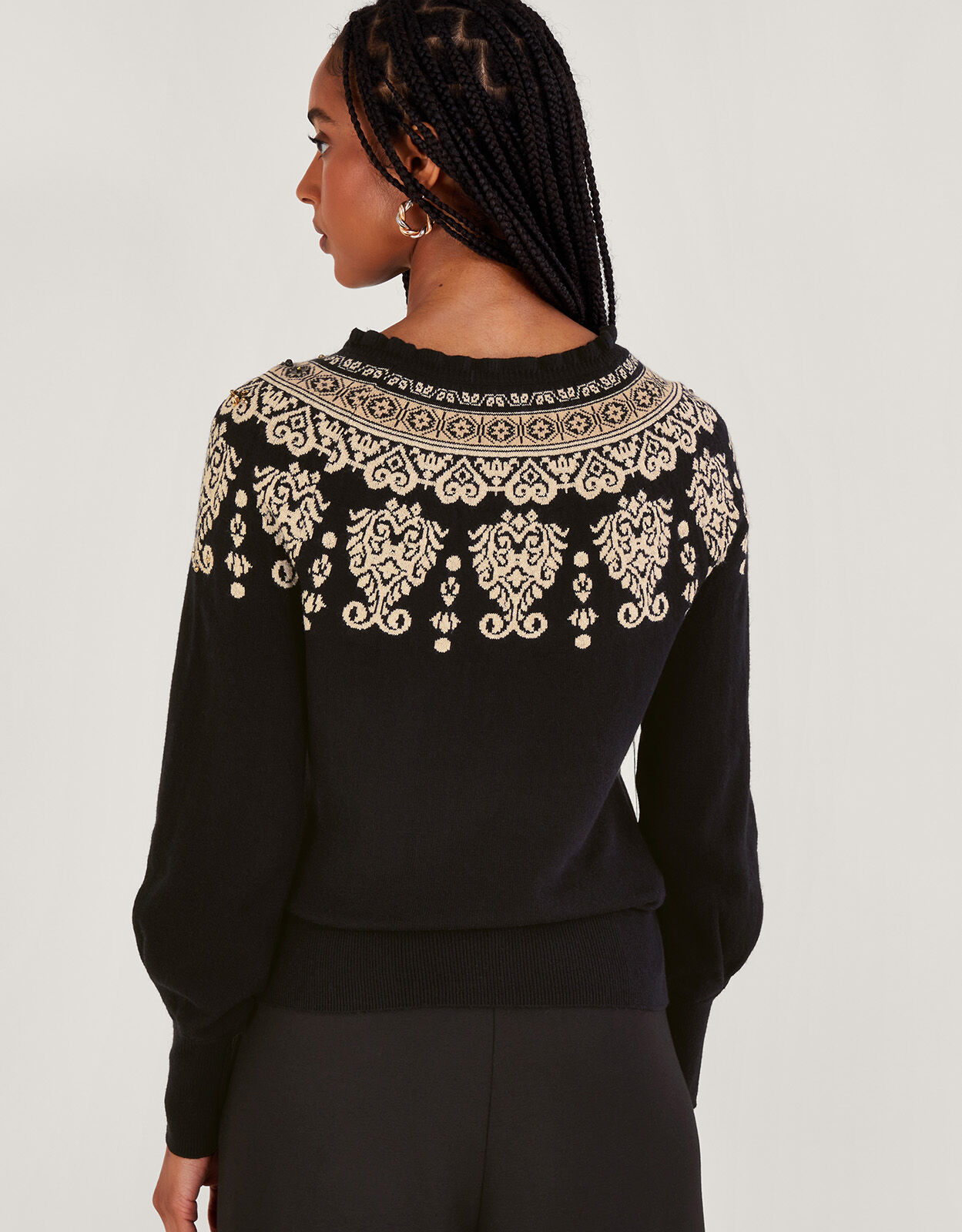 Monsoon fairisle jumper store