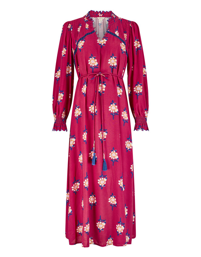 East Stine Floral Print Maxi Dress, Pink (PINK), large