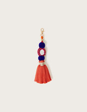 Large Tassel Keyring, , large