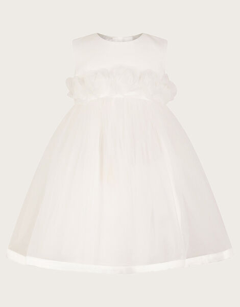 Baby Rosanna 3D Christening Dress, Ivory (IVORY), large