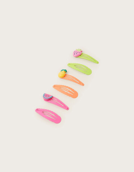 6-Pack Fruity Hair Clips, , large
