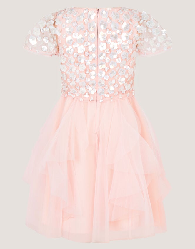 Inaya Floral Sequin Party Dress, Pink (PINK), large