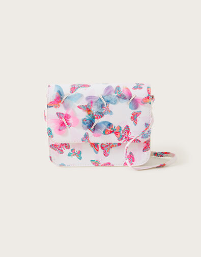 Flutter Butterfly Satchel Bag, , large