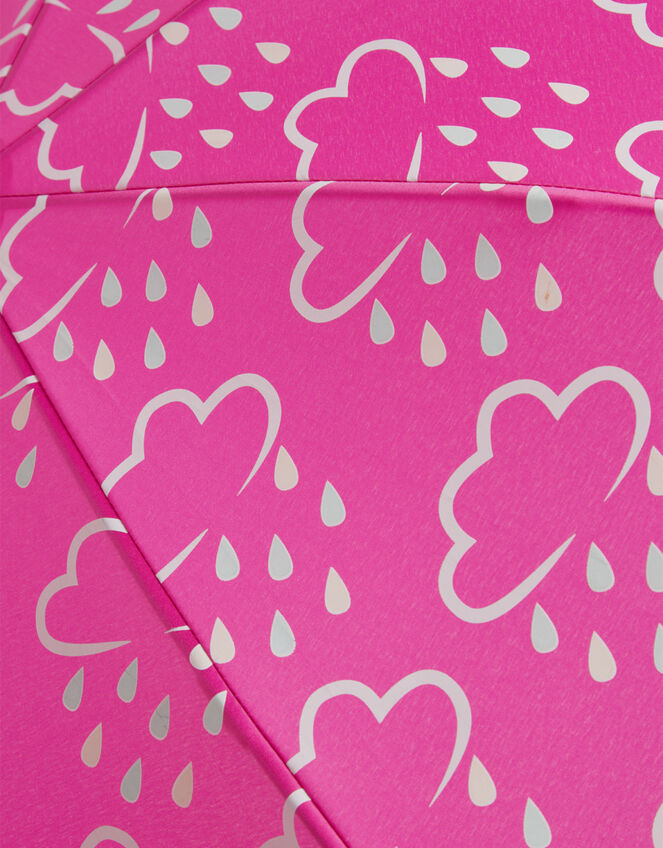 Grass and Air Colour-Revealing Umbrella, Pink (FUCHSIA), large