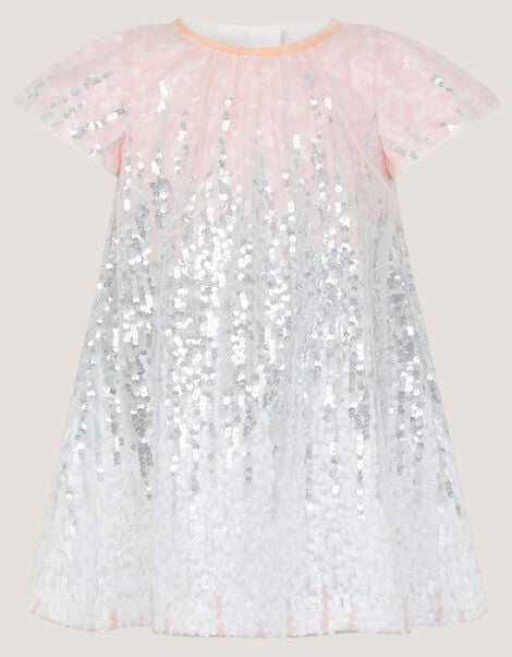 Baby Ombr&eacute; Sequin Dress, Multi (MULTI), large