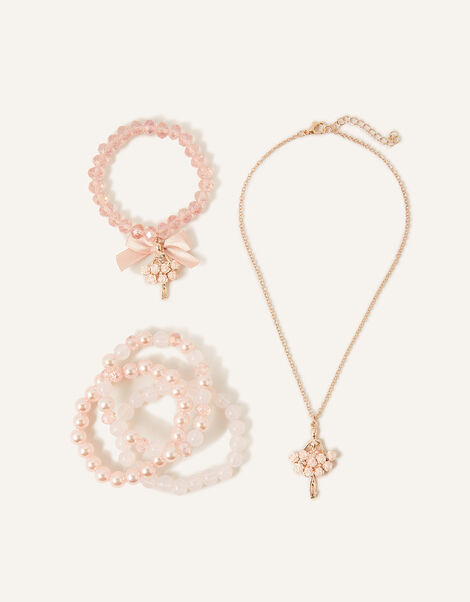 Odette Ballerina Necklace and Bracelet Set, , large