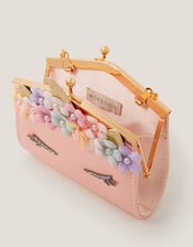 Flower Unicorn Clip Frame Bag, , large