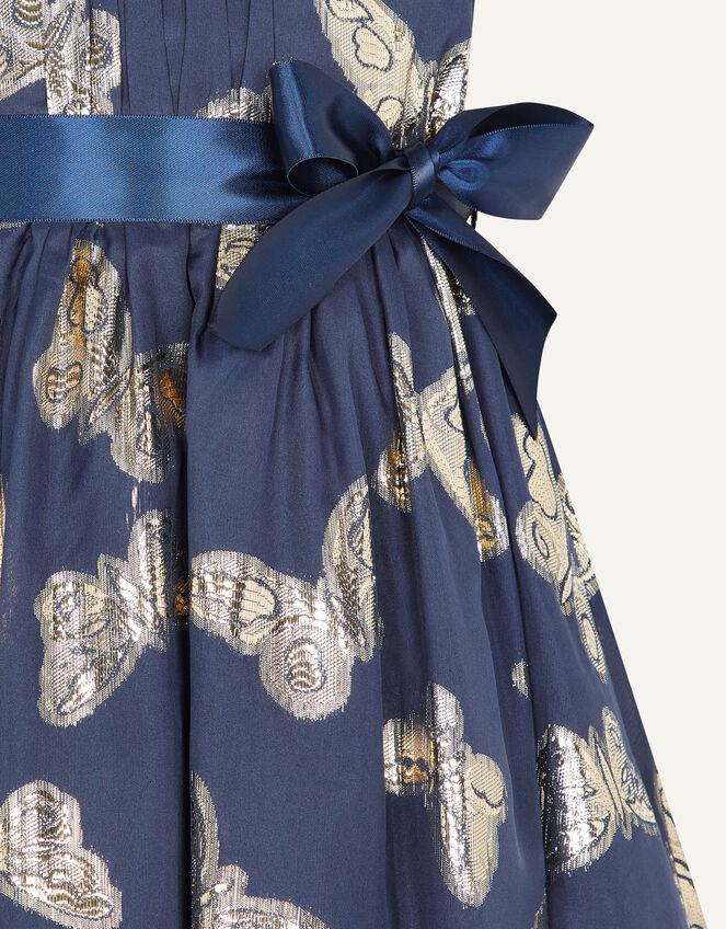 Baby Rosalie Butterfly Dress, Blue (NAVY), large