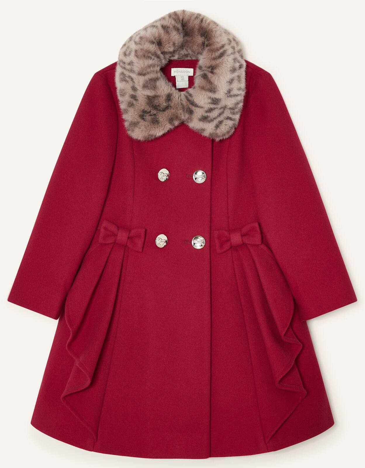 Monsoon red sales coat