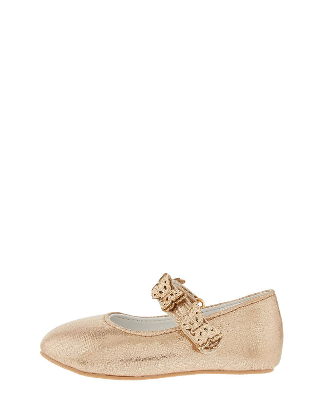 Baby Savannah Butterfly Walker Shoes, Gold (GOLD), large