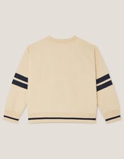 Dinosaur Varity Sweatshirt, Natural (STONE), large