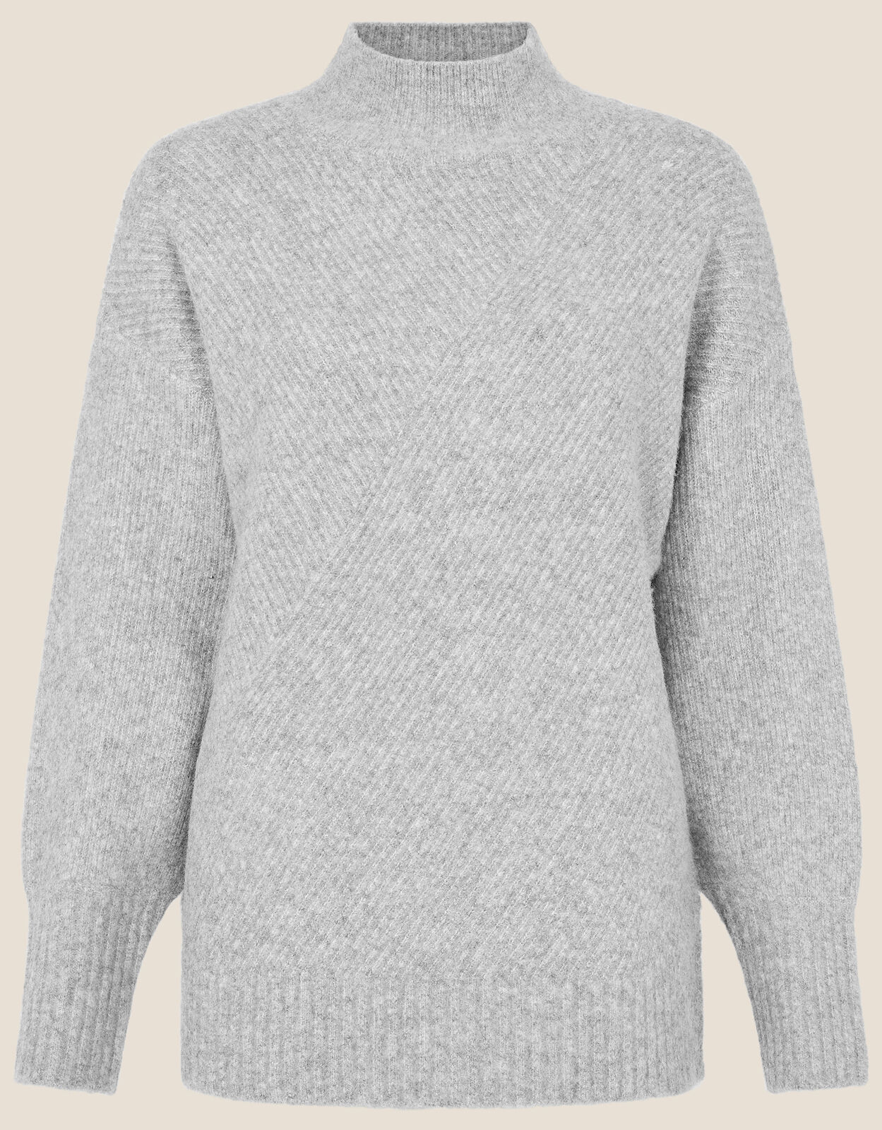 Monsoon grey deals jumper