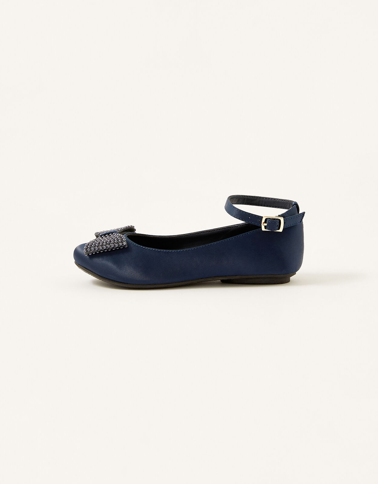 Bow Ballerina Flats Blue