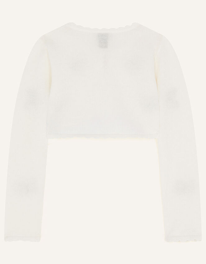 Butterfly Cardigan, Ivory (IVORY), large