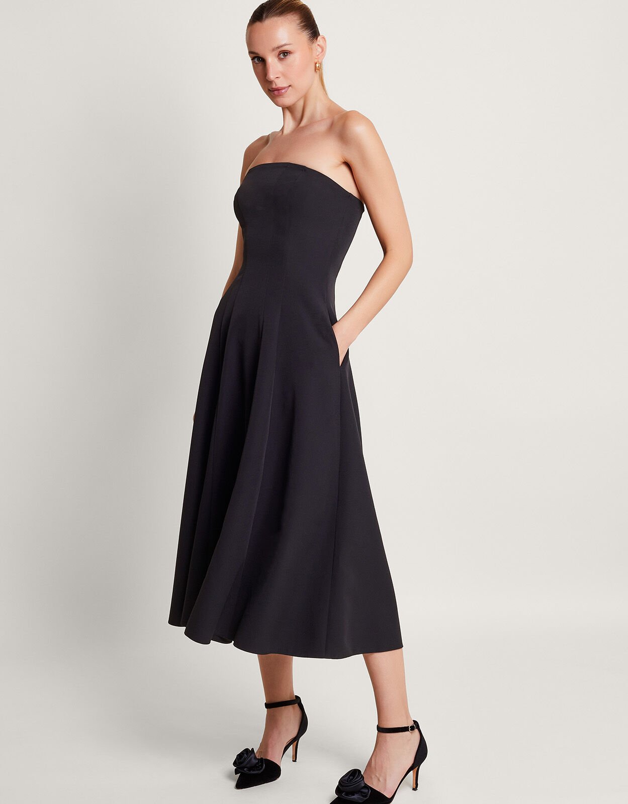 Bandeau occasion dress store