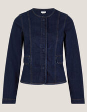 Vivian Denim Jacket, Blue (INDIGO), large