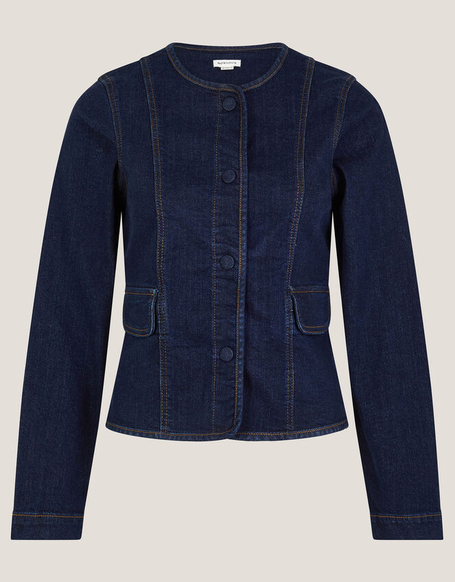 Vivian Denim Jacket, Blue (INDIGO), large