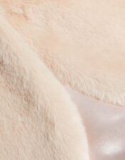 Faux Fur Shrug, Pink (PINK), large