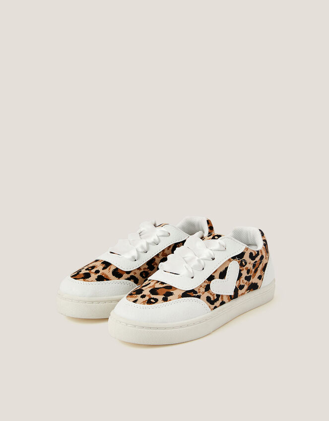 Leopard Print Trainers, Multi (MULTI), large