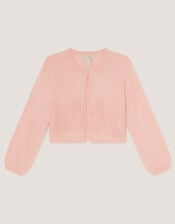 Harper Lace Cardigan, Pink (PINK), large