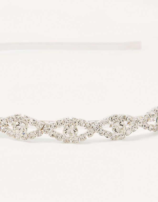 Sparkle Scallop Bridesmaid Headband, , large