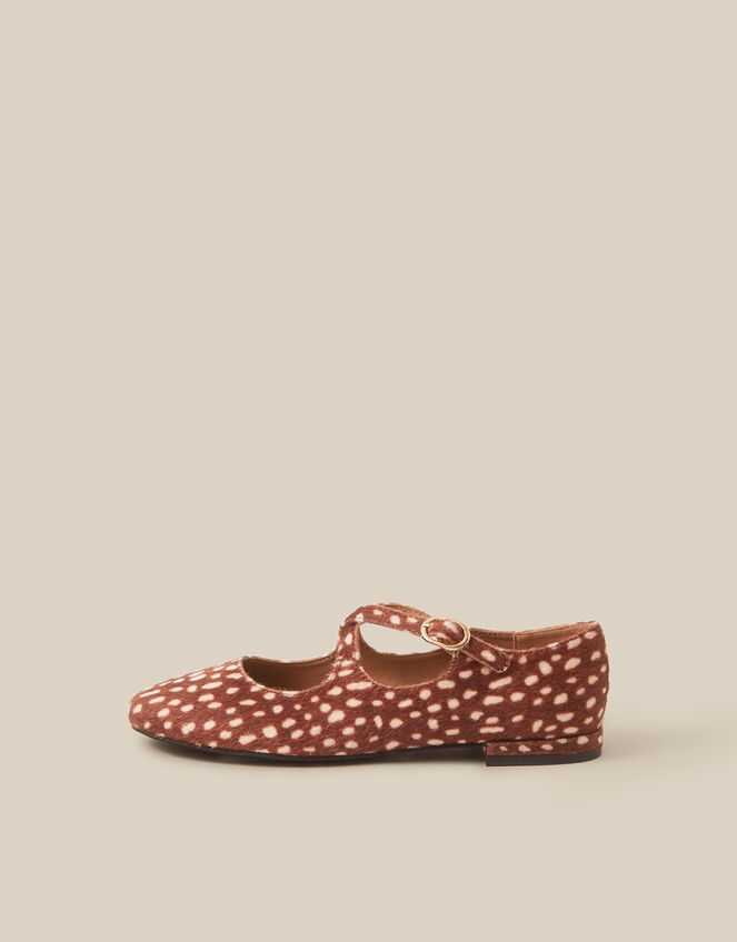 Dana Bambi Mary Jane Ballet Flats, Natural (NEUTRAL), large