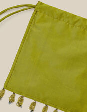 Efie Bead Trim Drawstring Bag, , large