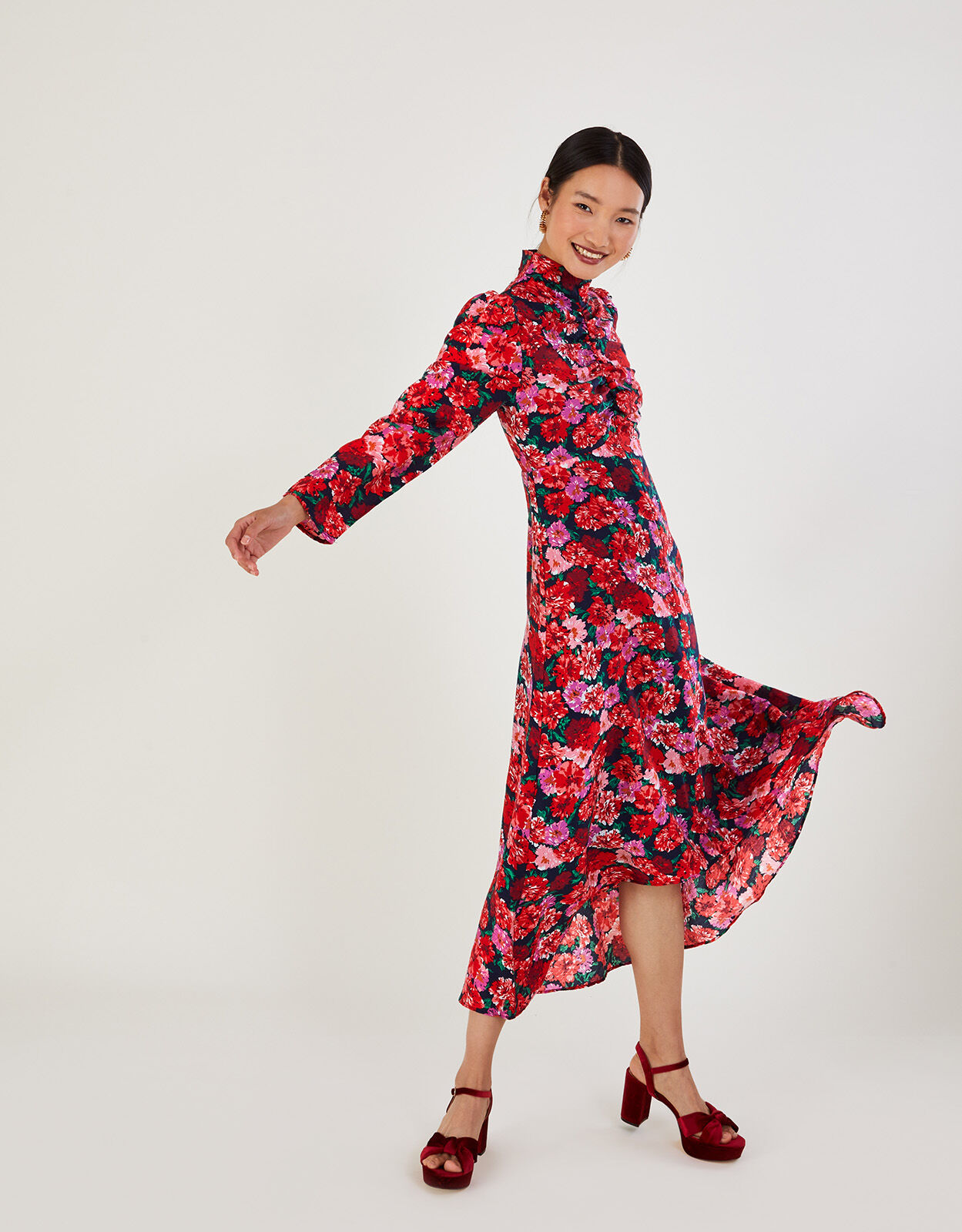 Monsoon janet dress store