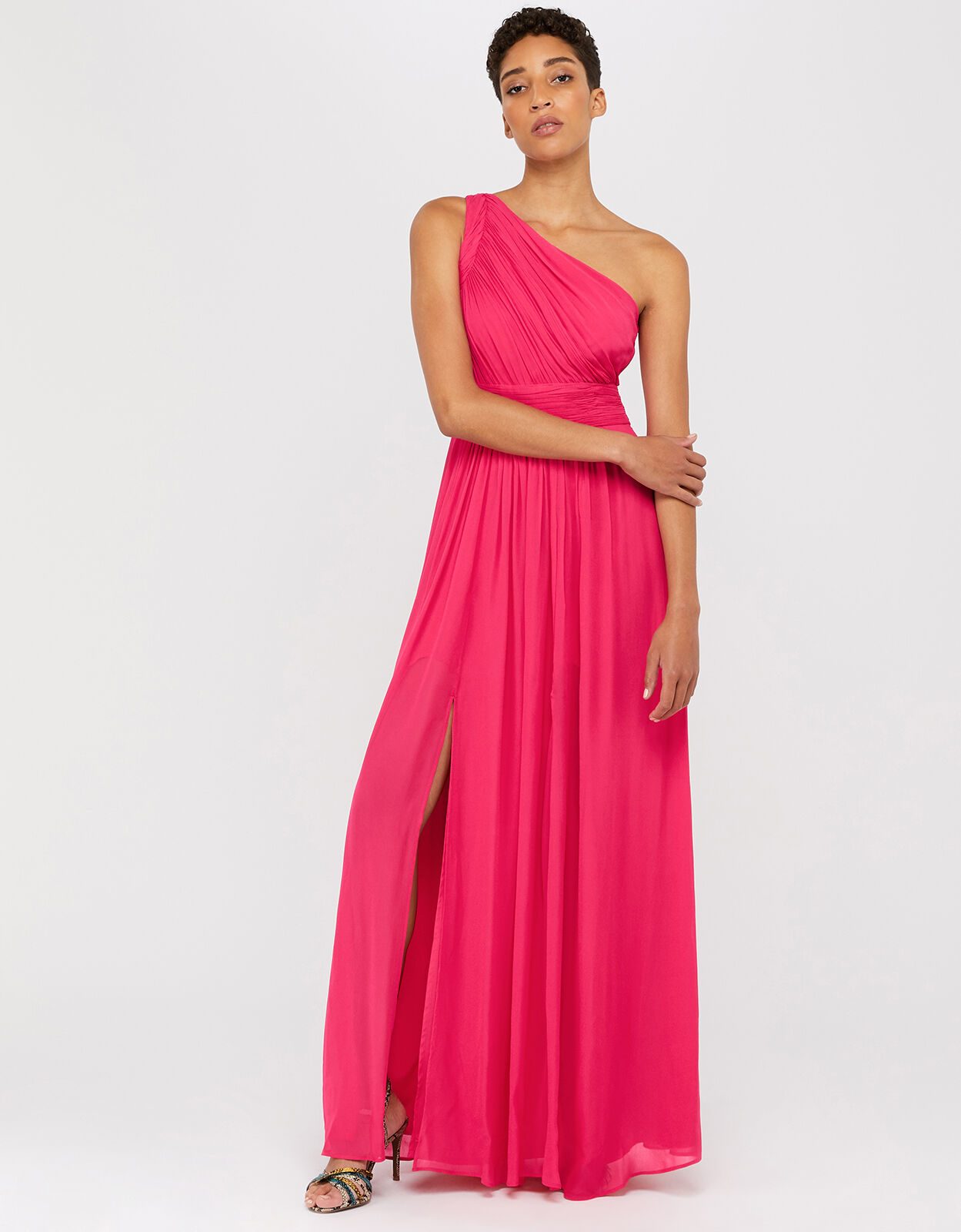 dani one shoulder maxi dress