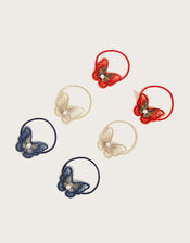 Flutter Butterfly Hairbands 6 Pack, , large