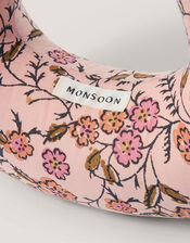 Ines Floral Travel Pillow, , large