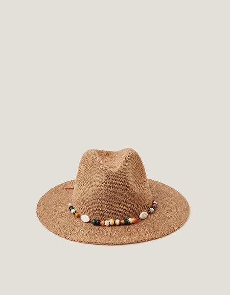 Billi Beaded Fedora Hat, , large