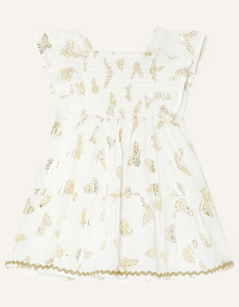 Baby Butterfly Dress White, White (WHITE), large